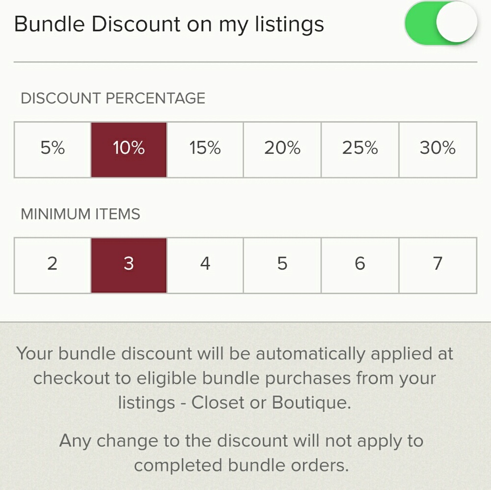 BUNDLE DISCOUNT ON HOLD❣