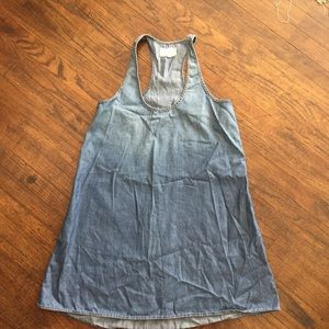 Current/Elliot denim mini tank dress