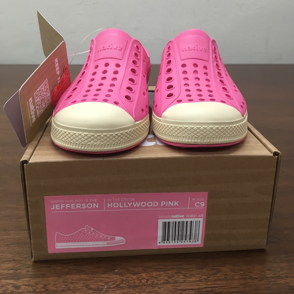Pink Toddler Native Shoes