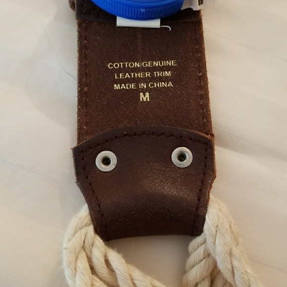 Leather rope belt - Picture 2 of 4