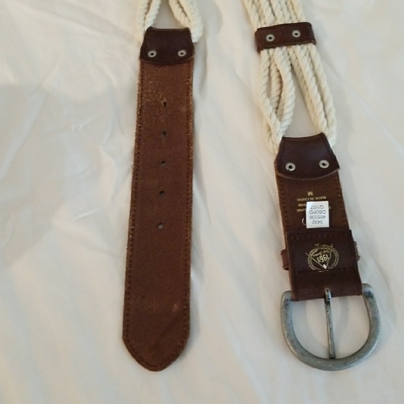 Leather rope belt - Picture 3 of 4