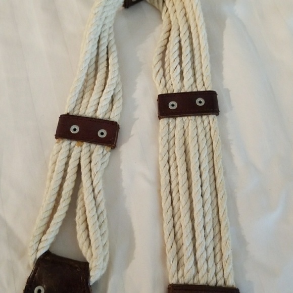 Leather rope belt - Picture 4 of 4