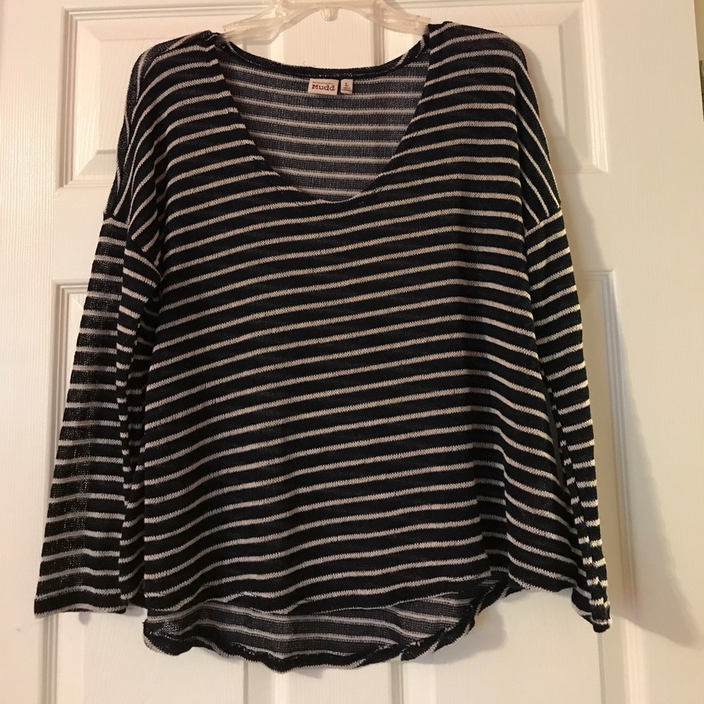 Long sleeve striped shirt