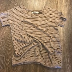Madewell perforated top