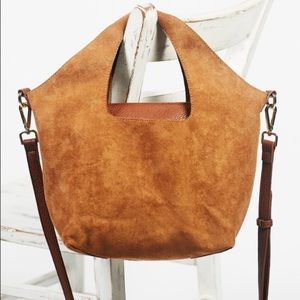 Free People Suede Crossbody Purse