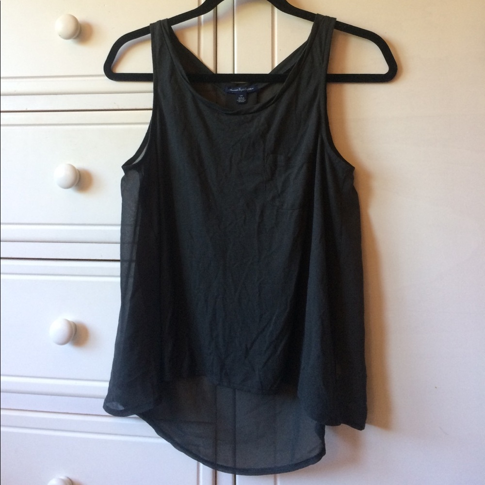 Gray tank