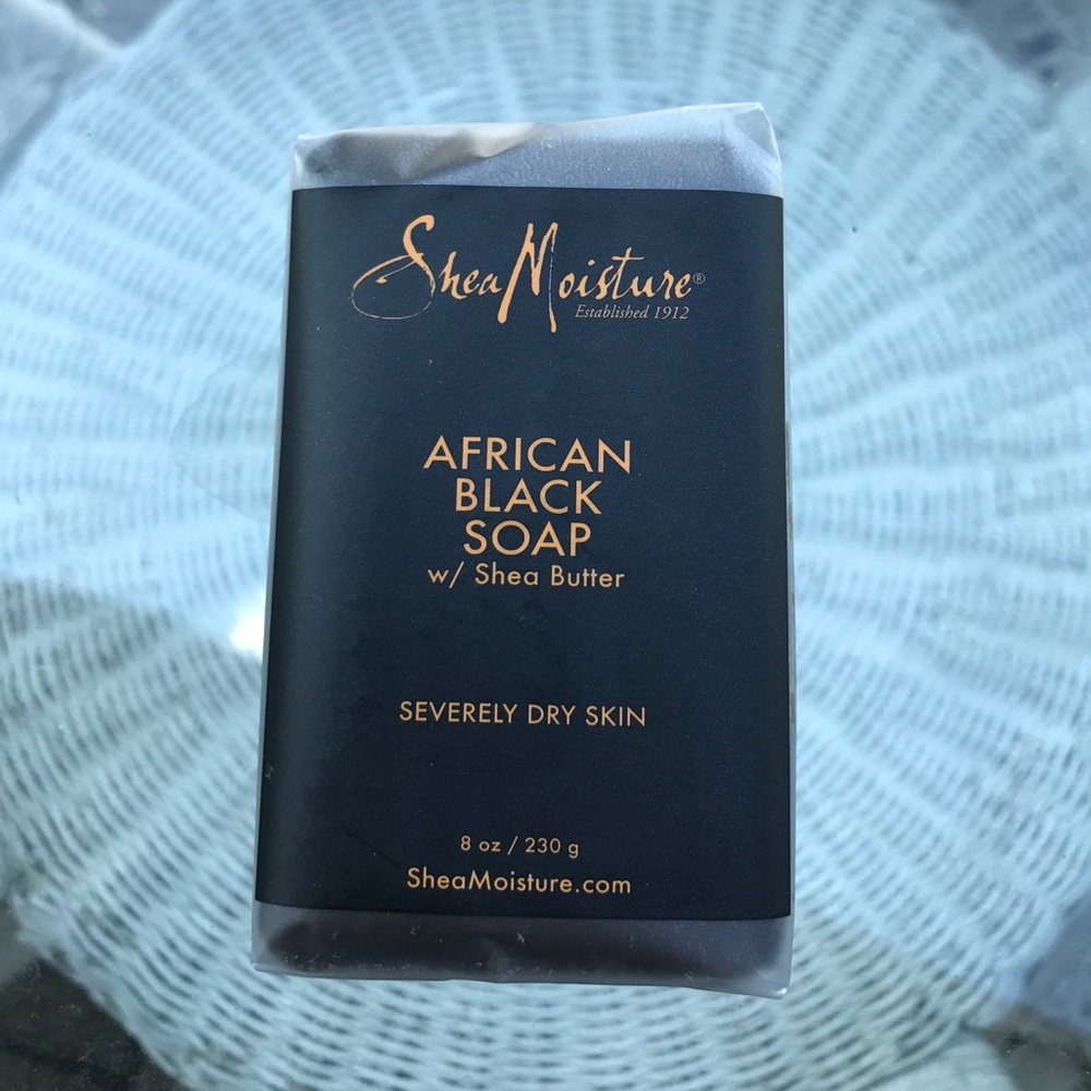 African black soap with Shea butter