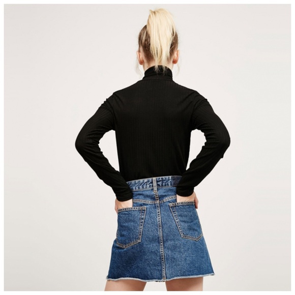 Zip High Neck Jacket Top - Picture 5 of 5