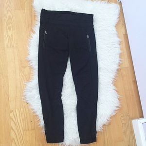 LULULEMON 7/8 Black Legging W/ Mesh Side!
