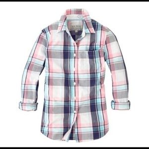 Jack Willis plaid womens button down