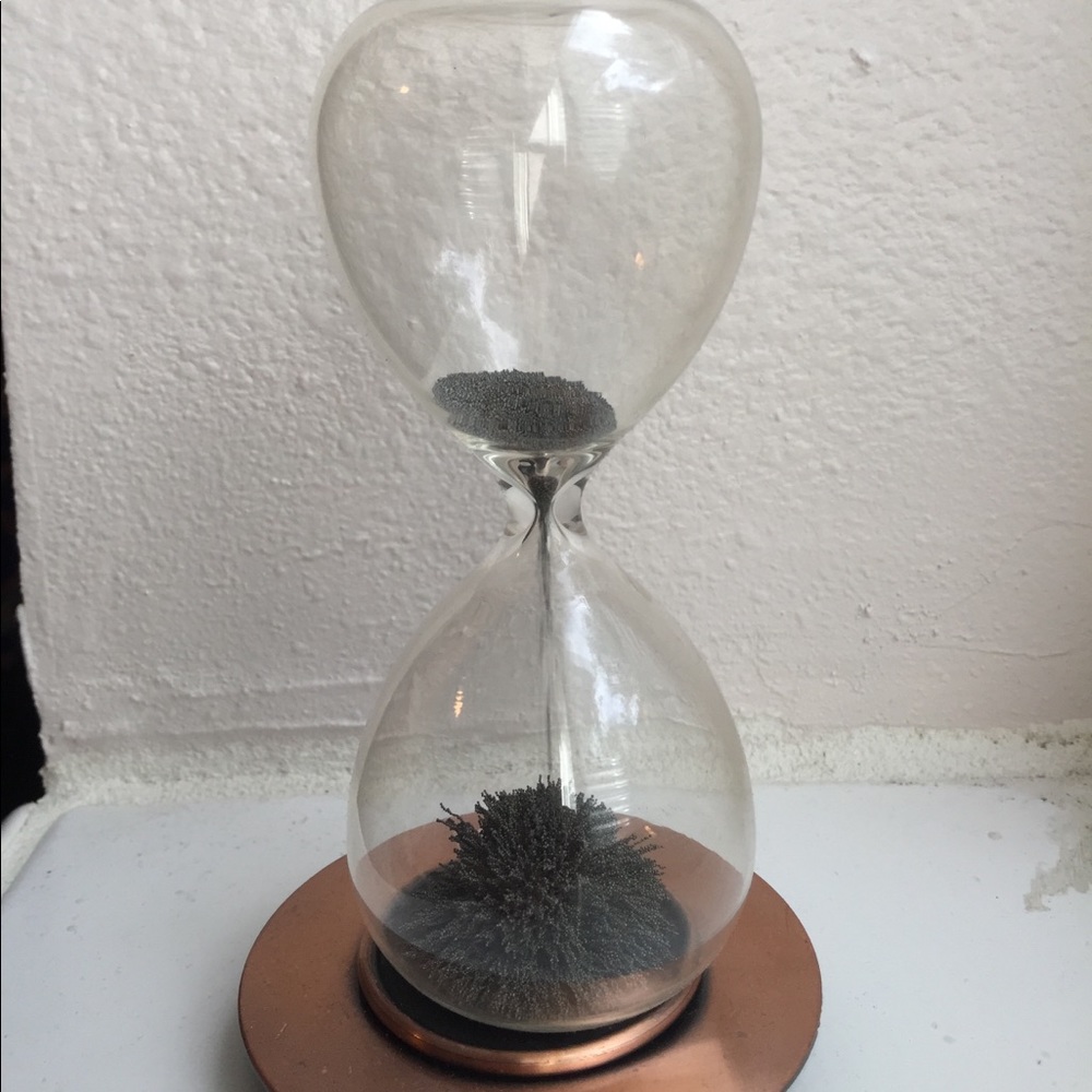 Magnetic hourglass