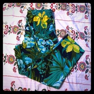 🌞🌞🍍 fun tropical print pants
