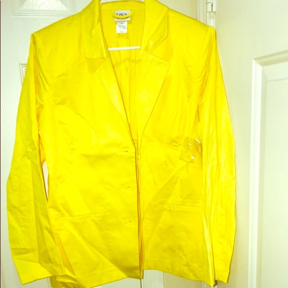 BFA Classics Yellow Blazer
