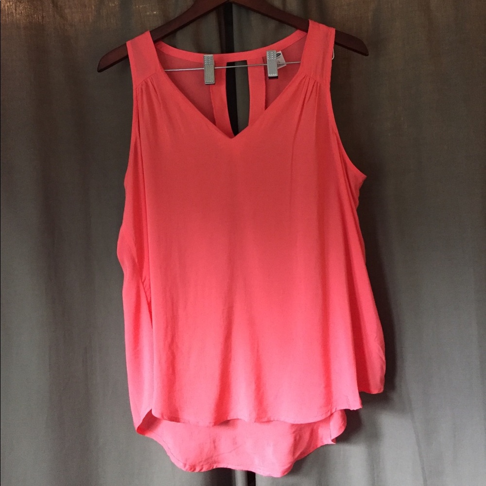 Old navy coral tank