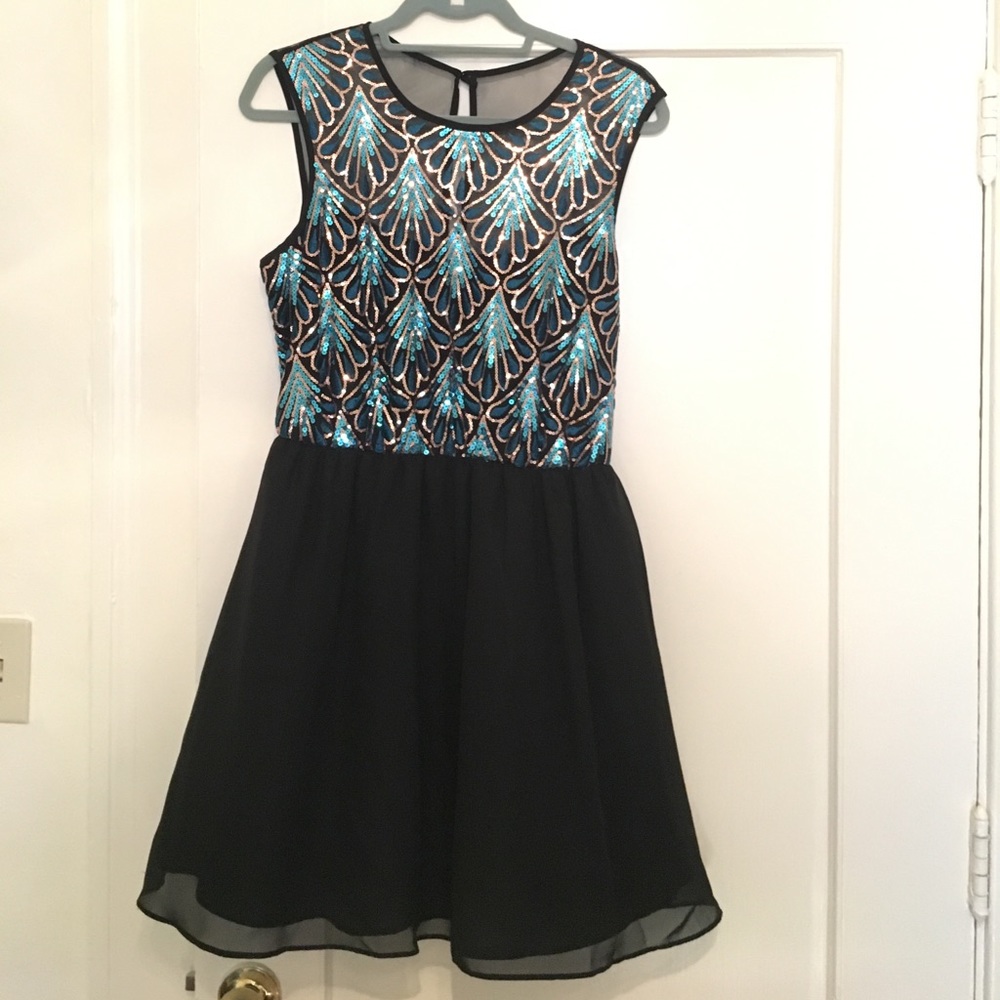 Black homecoming dress