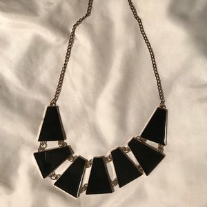 Black and gold necklace