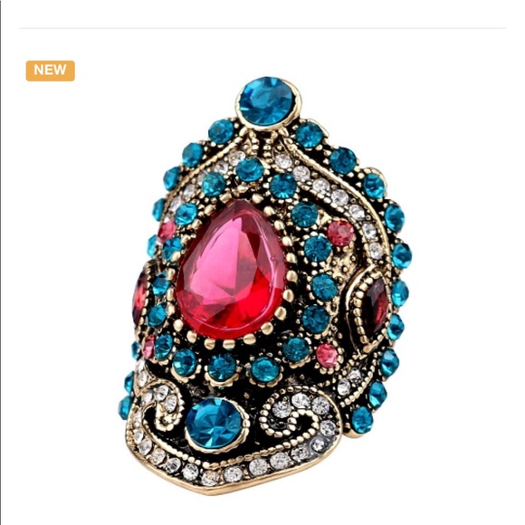 🌸🌸GORGEOUS RETRO & VINTAGE RING🌸🌸 - Picture 2 of 3