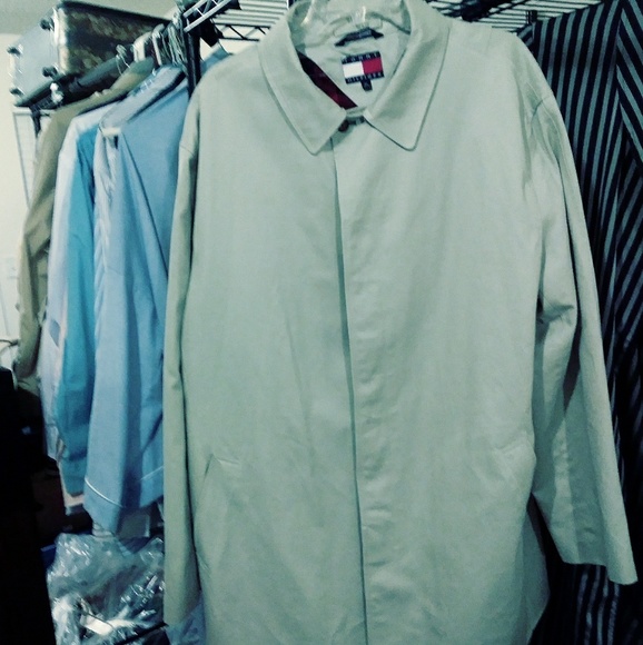 Tommy Hilfiger Other - Tommy  Hilfiger trench coat $50 Sz.XL /hg sold  or