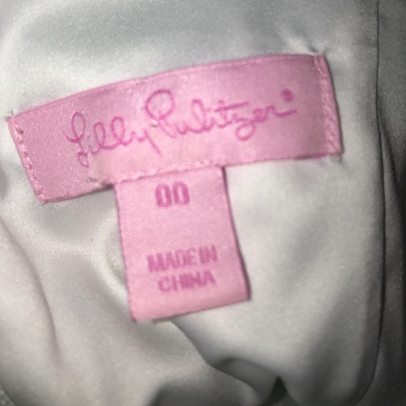 Lilly Pulitzer green and white striped dress - Picture 3 of 3