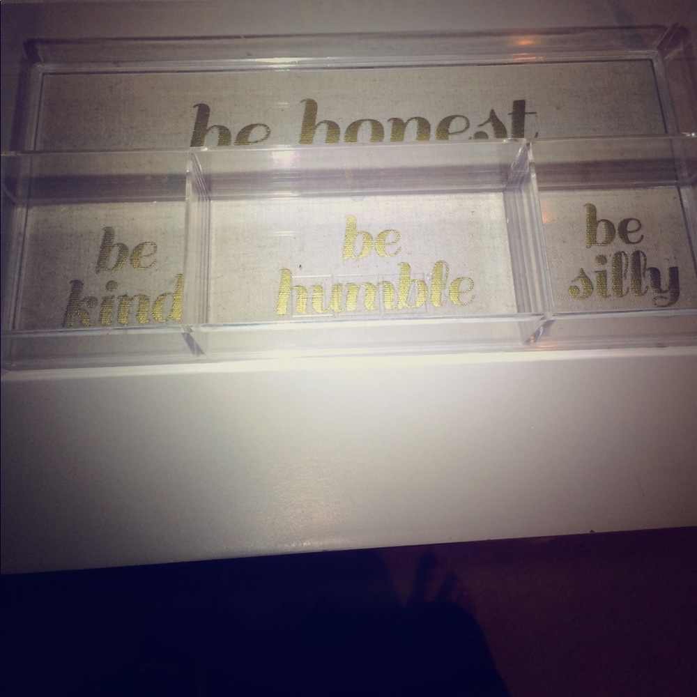 Acrylic Phrase Container