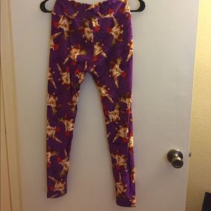 Lularoe Valentine's Day leggings