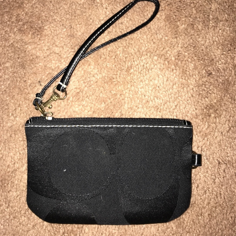 Black Coach Clutch
