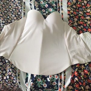 Davids Bridal Size 32a bustier corset bra