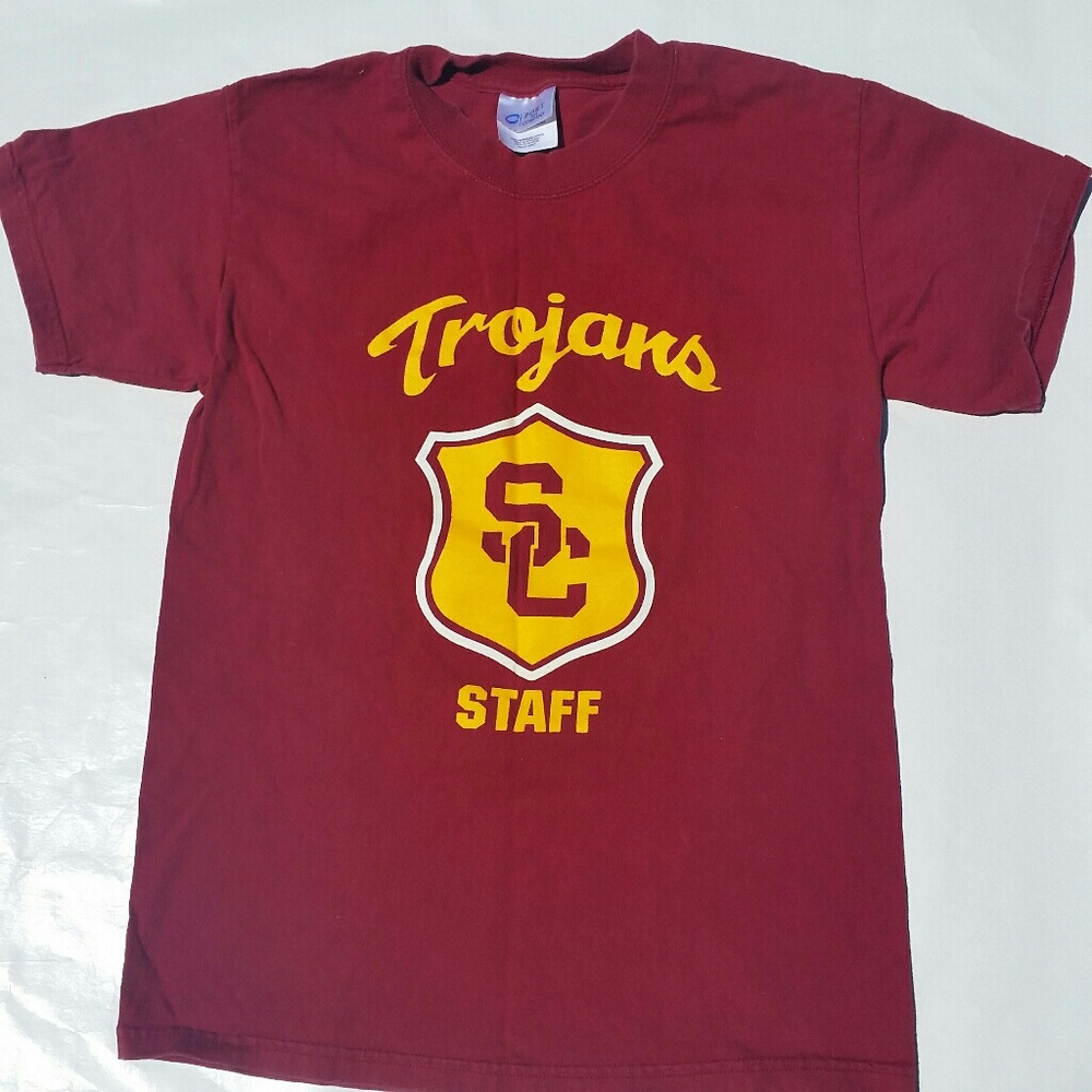 USC UNIVERSITY of SOUTHERN CALIFORNIA STAFF  SHIRT