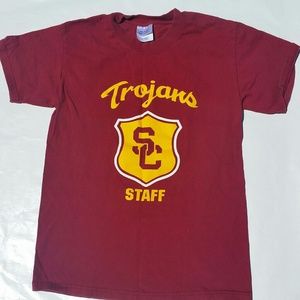 USC UNIVERSITY of SOUTHERN CALIFORNIA STAFF  SHIRT