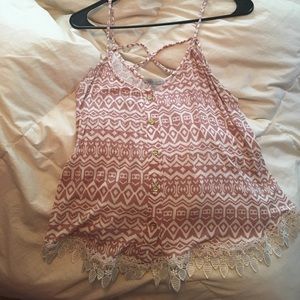 Aztec print tank top from Charlotte Russe!