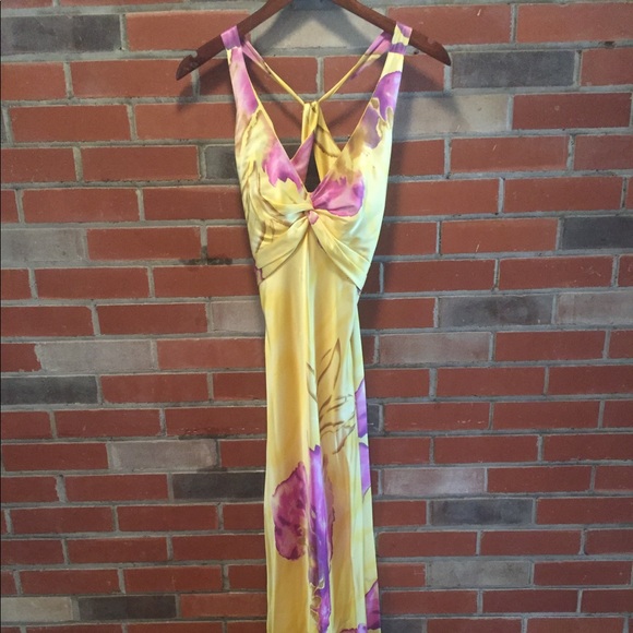 Cache silk floor length gown- Price drop**! - Picture 1 of 3