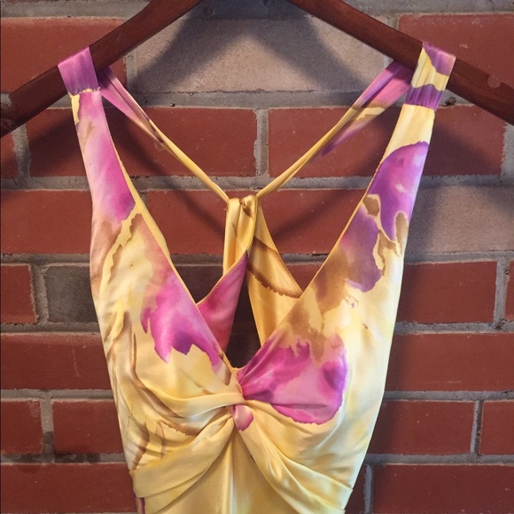 Cache silk floor length gown- Price drop**! - Picture 2 of 3