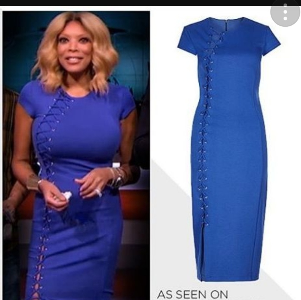 TTYA X LTS LACED PONTE DRESS Sz 4/SMALL tall women