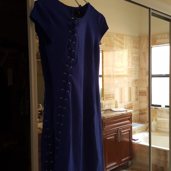 TTYA X LTS LACED PONTE DRESS Sz 4/SMALL tall women - Picture 7 of 8