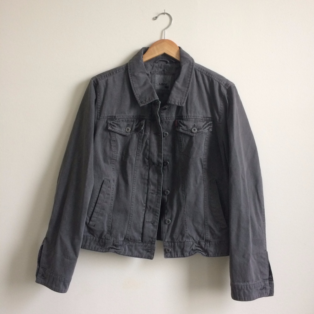 Levi's Gray Denim jacket XL