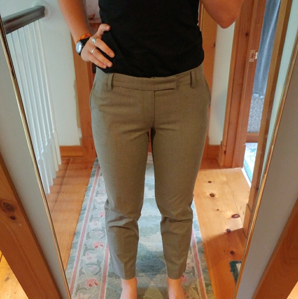 Cropped Dress Pants