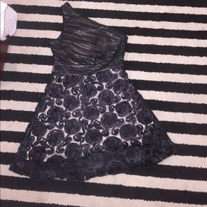 Black One Shoulder Dress