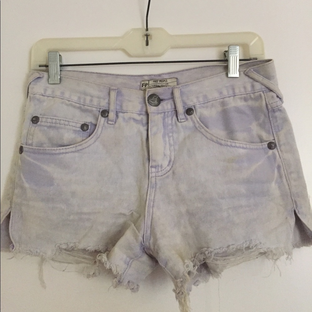 Free People Denim Shorts