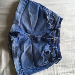 High waisted shorts