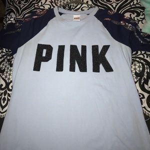 Victoria secret pink long sleeve shirt