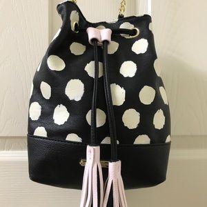 Betsey Johnson Drawstring Shoulder Bag
