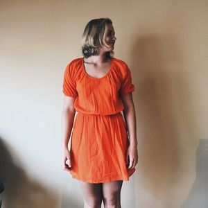 Orange dress!