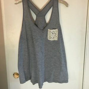 Lace Pocket Tank