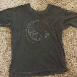 Truly madly deeply mushroom tee