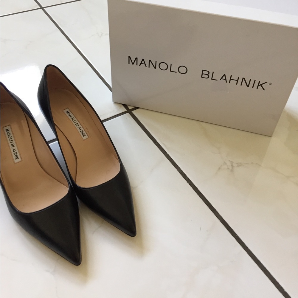 New black manolo size 38.5-8.5