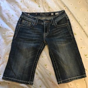 Miss Me Bermuda shorts