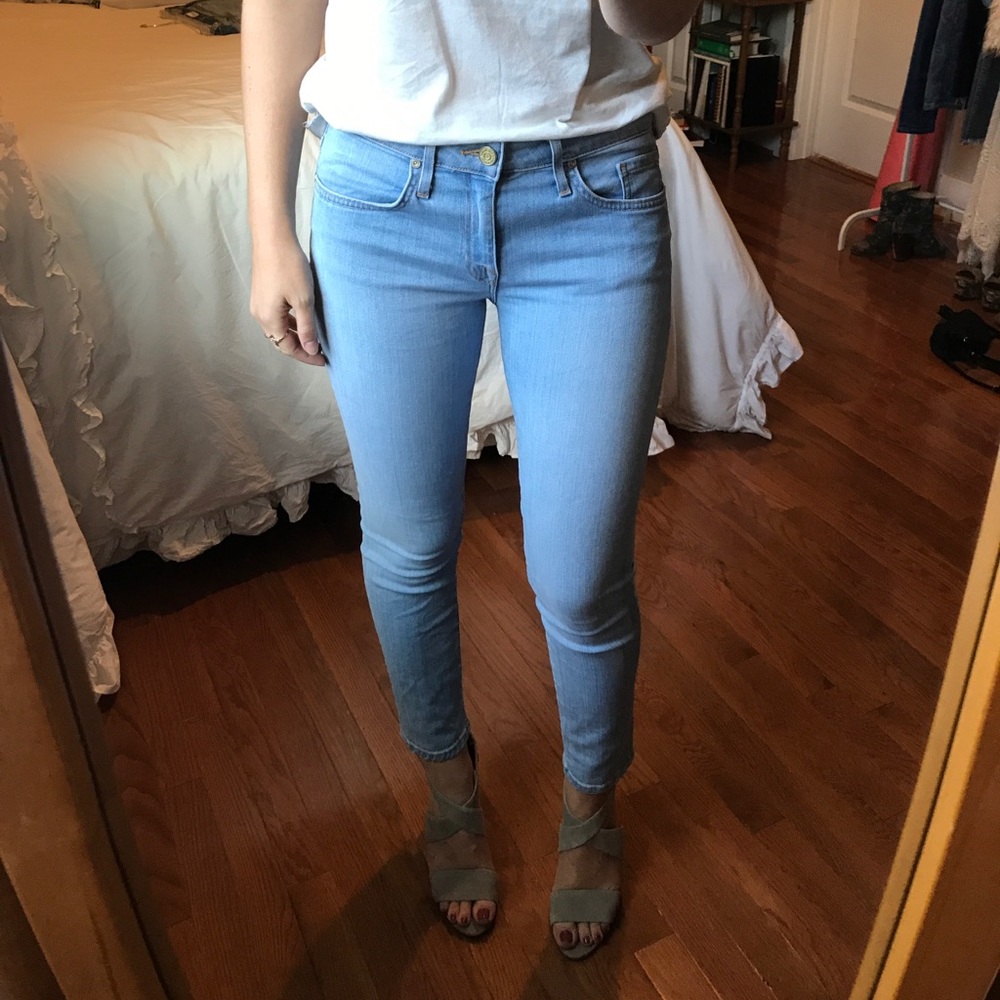 Joie Skinny Crop Denim Jeans