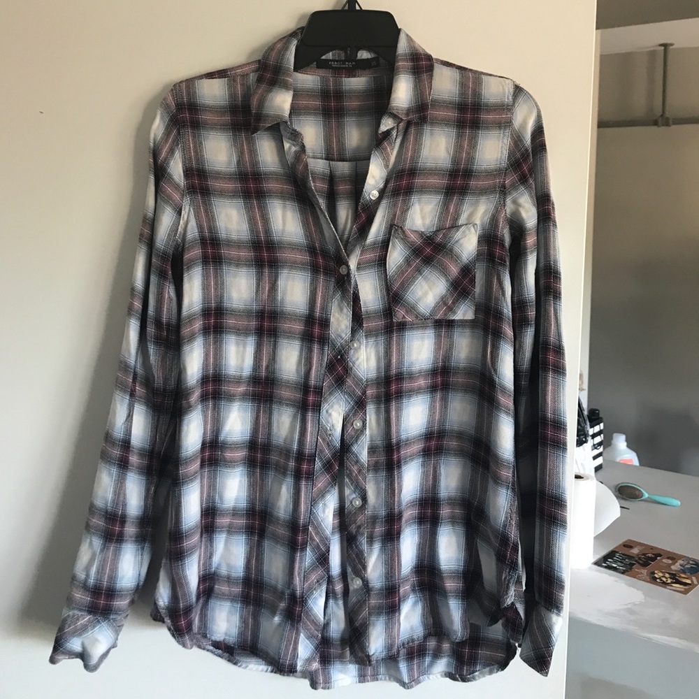 Plaid button up