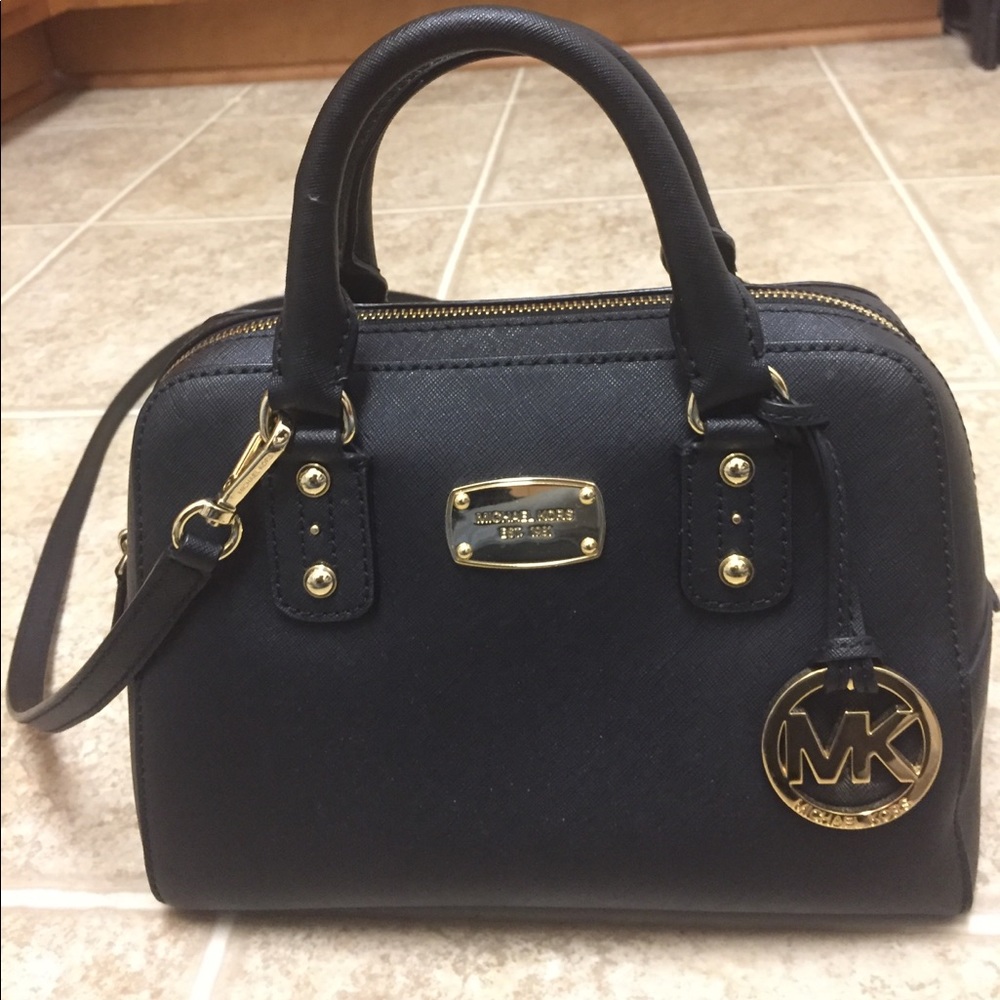 Small Michael Kors Leather Satchel