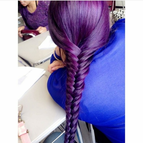 Purple Beauty Lacefront Wig 22-26;inchres!!